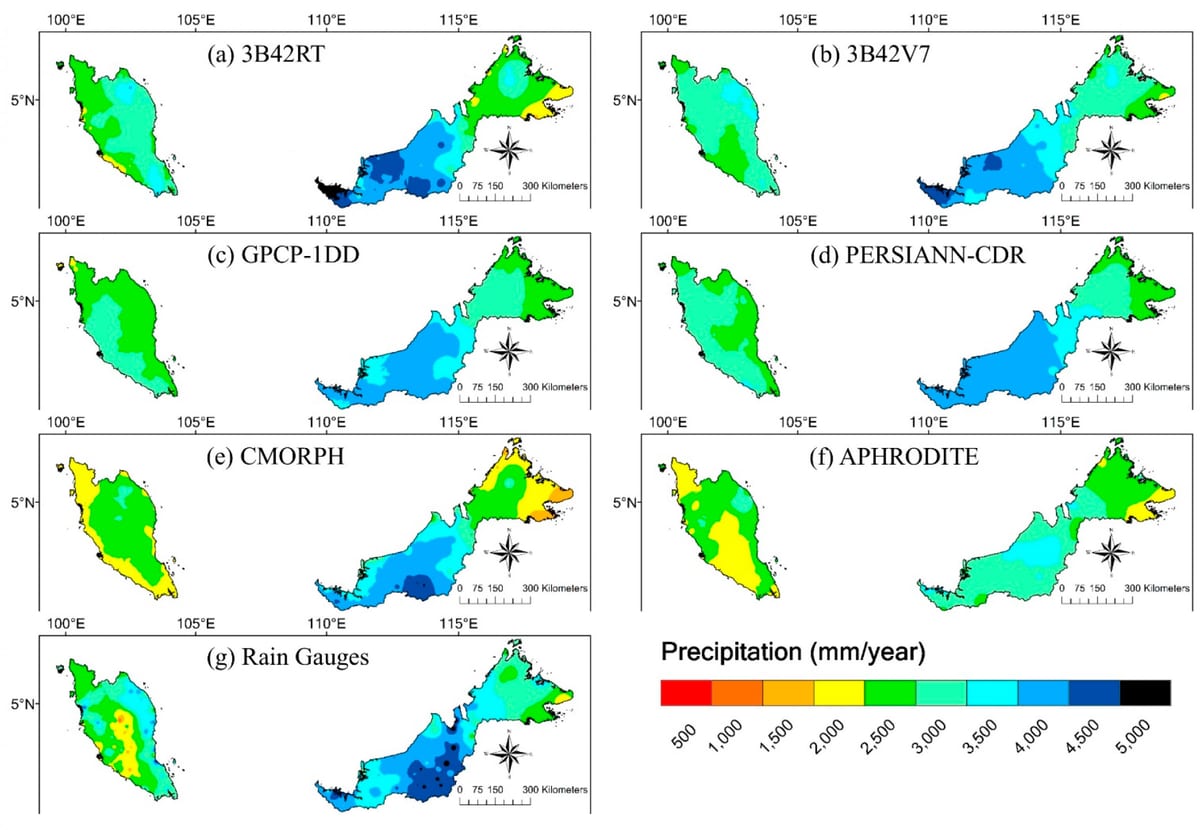 malaysia rainforest peta