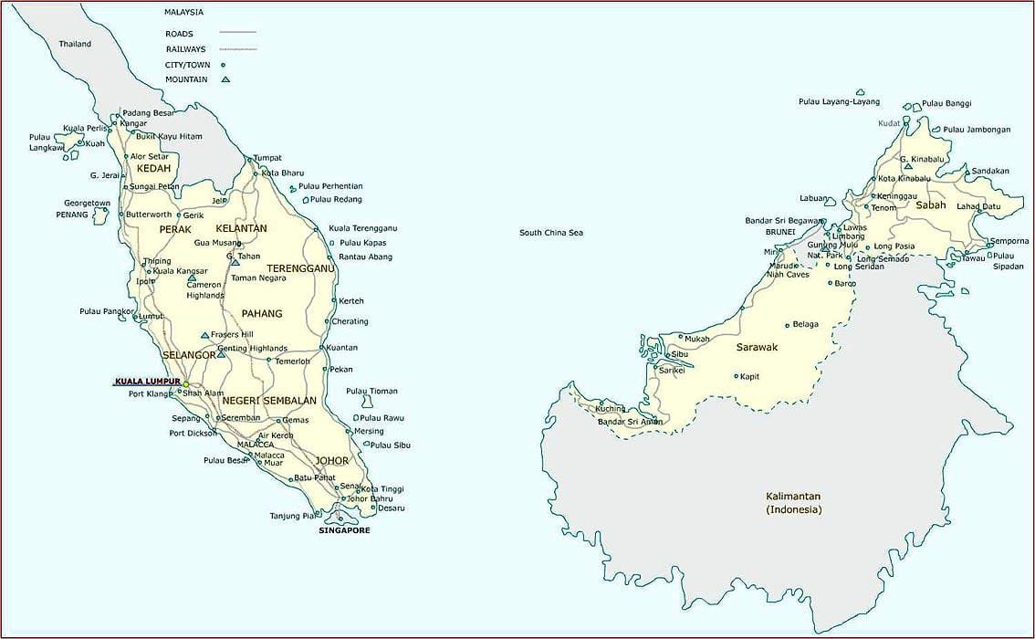malaysia map app