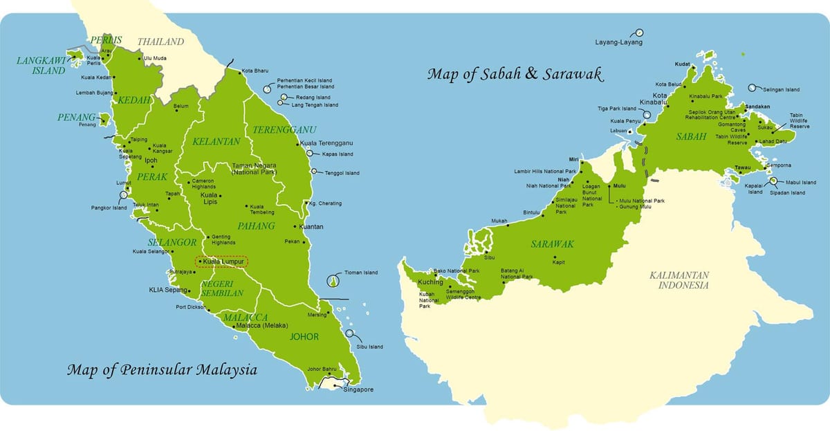 malaysia full peta
