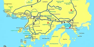 Peta dari malaysia dan langkawi
