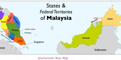 Malaysia gratis peta