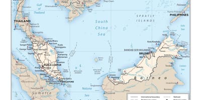 Peta dari malaysia sea port
