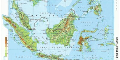 Peta topografi malaysia